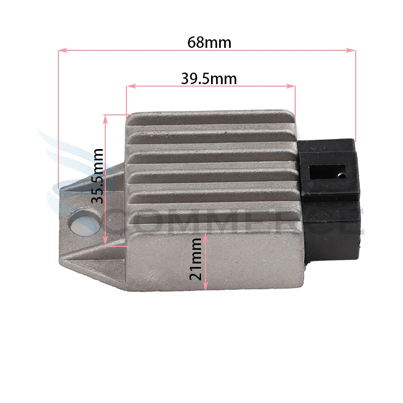 Universal Motorcycle 4 pin 12V Voltage Regulator Rectifier for GY6 50cc 70cc 90cc 110cc 125cc Scooter Dirt Pit Bike ATV Quad