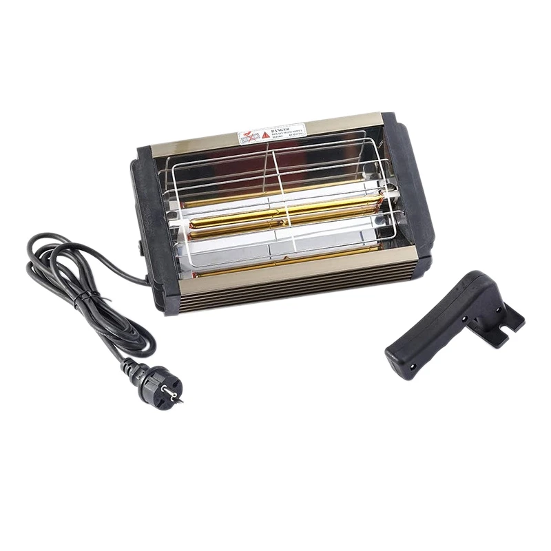 

1000W Handheld Car Spray Paint Lamp Solar Film Test Lamp Shortwave Infrared Drying Heating Paint Lamp EU