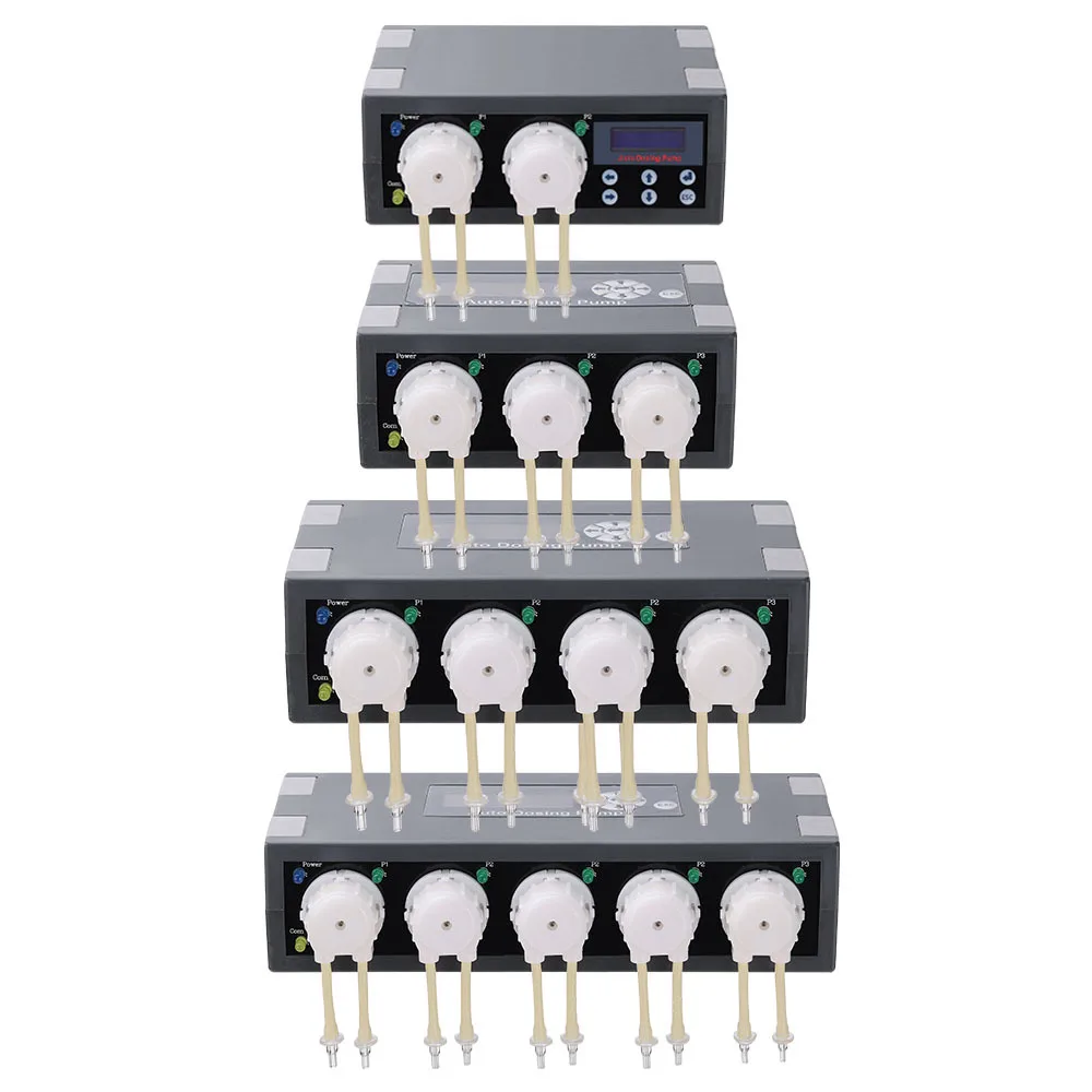 

Титановый насос серии DP Перистальтический насос Многоголовочный автоматический прецизионный аквариумный кормушка для кораллов Аксессуары для аквариумов