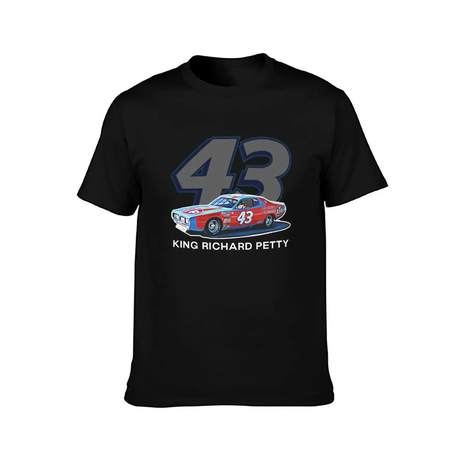 King Richard Petty T-Shirt Sports Casual Breathable Tee Shirt T-Shirt