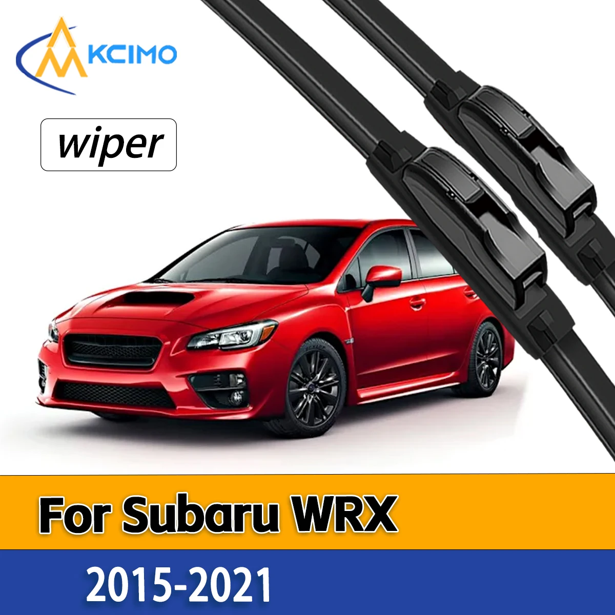 

Premium Front Windshield Wiper Blades For Subaru WRX 2015-2021 Auto Windscreen Wiper Replacement Accessories Kit