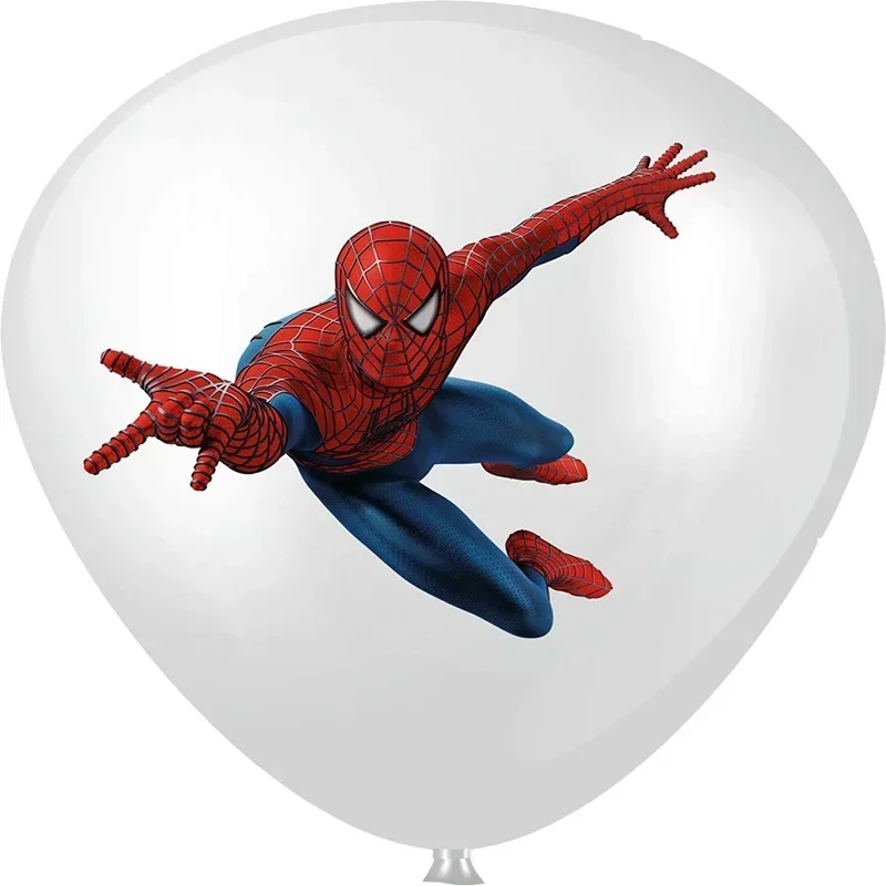 Palloncini Spiderman bambini ragazzo Super eroe compleanno Spiderman decorazioni per feste buon compleanno maschera ragno palloncini stampati