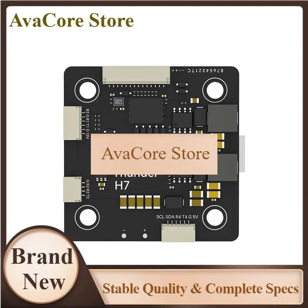 AvaCoreiFlight Thunder H7 Flight Controller STM32H743 ICM42688P 30.5mm Mount For Long Range Cinematic FPV Drone Parts