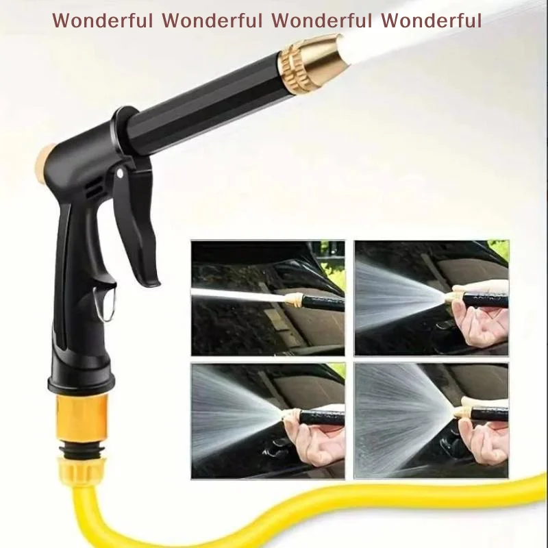 Powerful 15M High-Pressure Water Gun for Household Car Wash Solutions