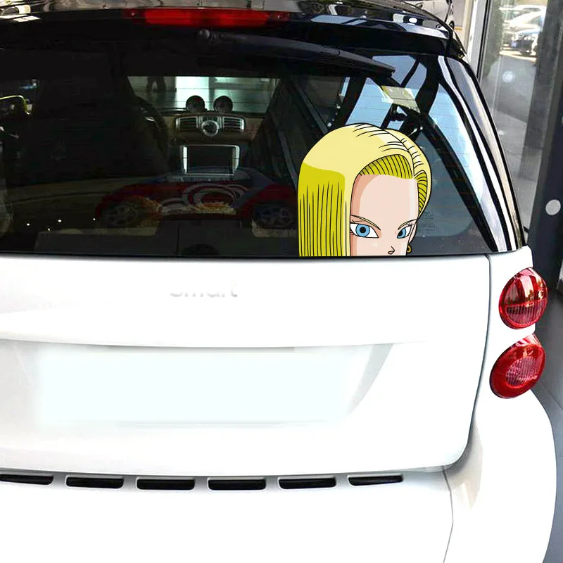 Dragon Ball Anime Sticker Son Goku Vegeta IV Piccolo Car Decoration Sticker Car Door Cartoon Children\'s Toy Birthday Gift