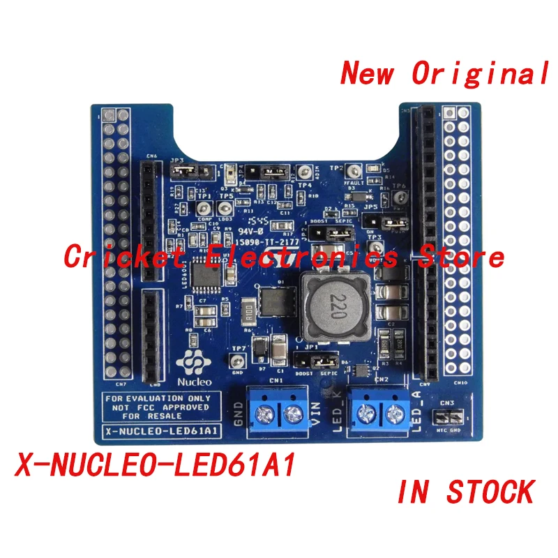 X-NUCLEO-LED61A1 DC-DC LED سائق توسيع المجلس ، على أساس LED6001 ل STM32