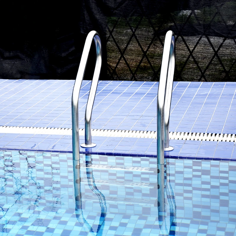 Stainless steel ladder thickened ladder handrail swimming pool underwater stair tread equipment