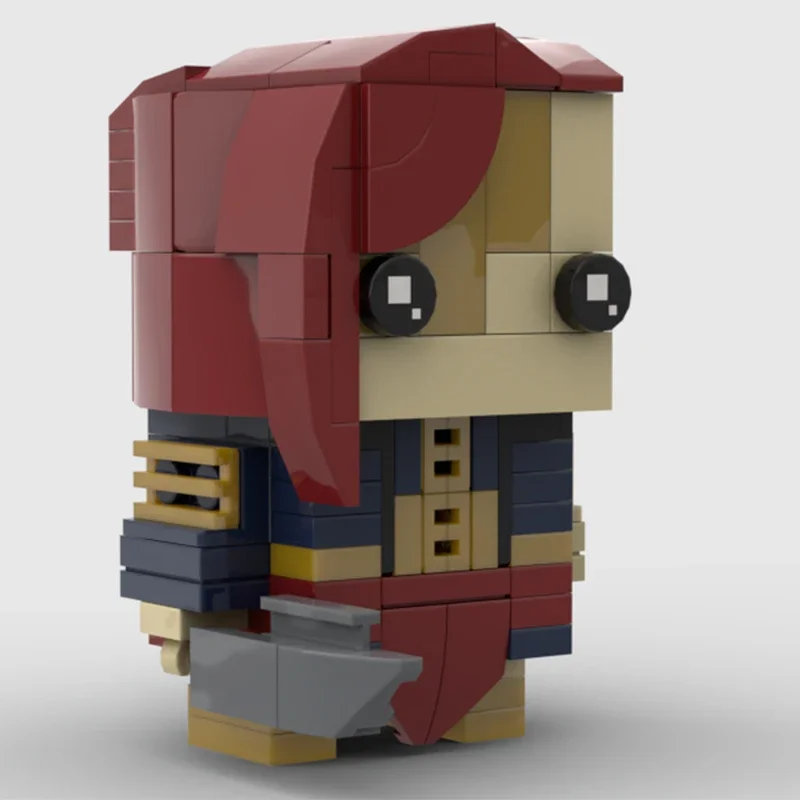 

Набор строительных блоков Brickheadz MOC Katarina Summoner's Rift, 176 деталей, рождественский подарок, семейный набор для творчества, разработанный для креативных игр