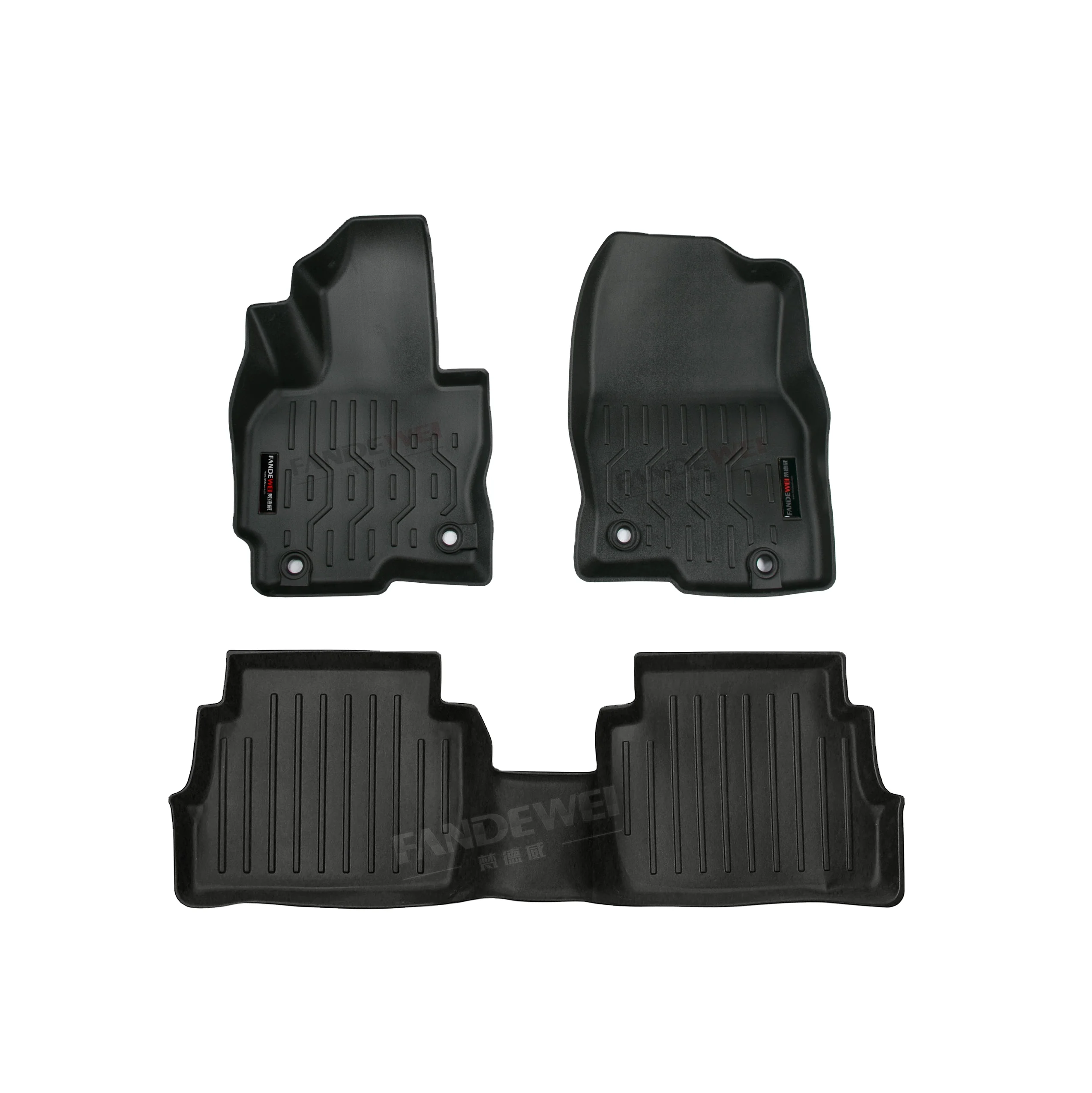 

Hot Sale Tray-type 3D Car Floor Mat Waterproof and Durable Car Mats Auto Parts for Toyota Prado J90 Use