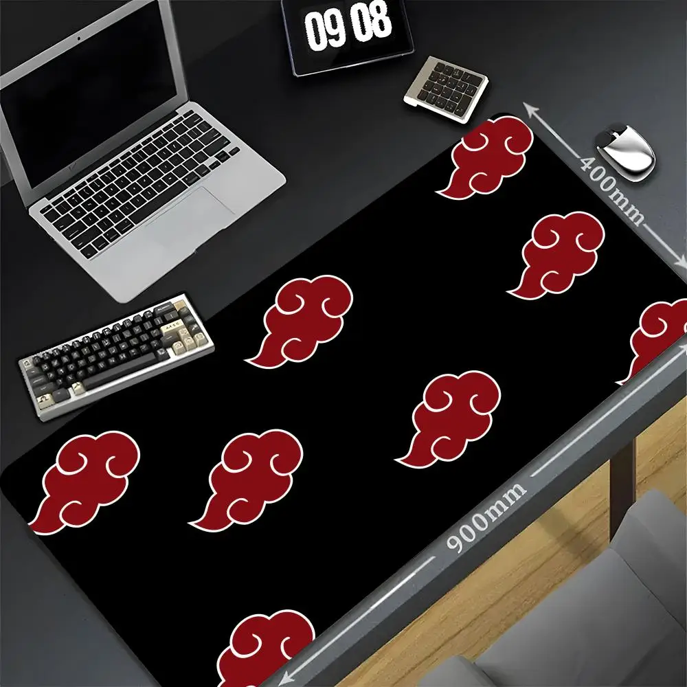 

Anime N-Narutos Mouse Pad 90x40 peaceful cm Kawaii Desk Mat Xxl Pc Gamer Gaming Computer Offices Mousepad Keyboard