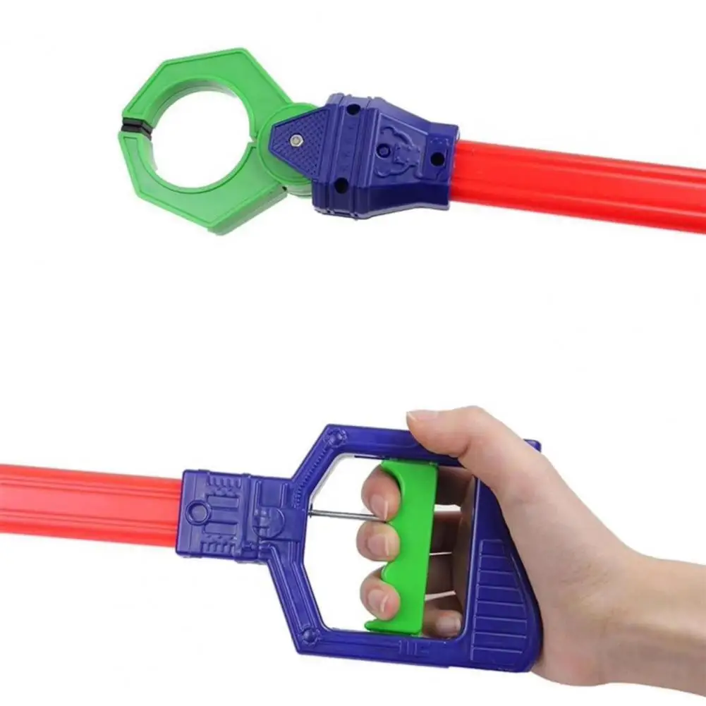 Juguete de agarre de garra para niños, herramienta de recogida de brazo de Robot de plástico ajustable, mano mecánica simulada, juguete interactivo de mano