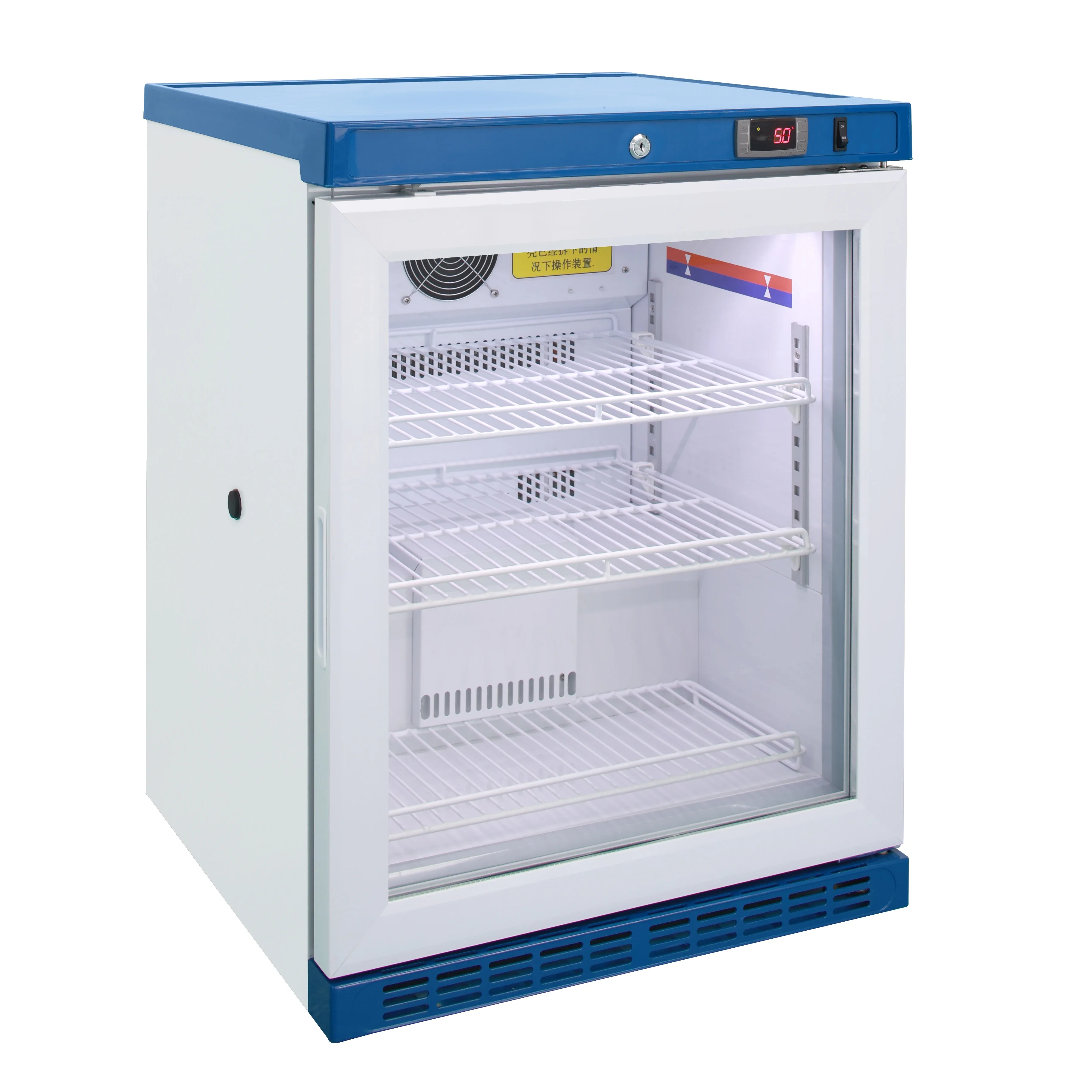 Ultra Low Temperature Freezer, Upright / Chest Refrigerator Freezer, Blood Storage Refrigerated Cabinet for Lab Use