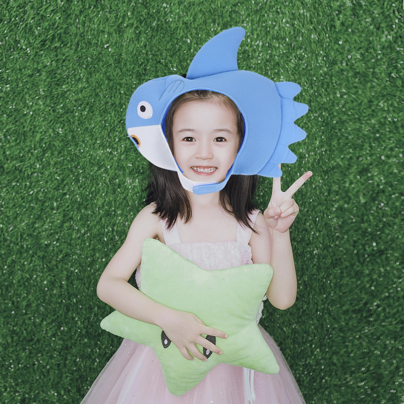 

Unique Sunfish Hat for Cosplay Parties Photo Shoots Comfortable Soft Material Meticulous Craftsmanship Versatile Use