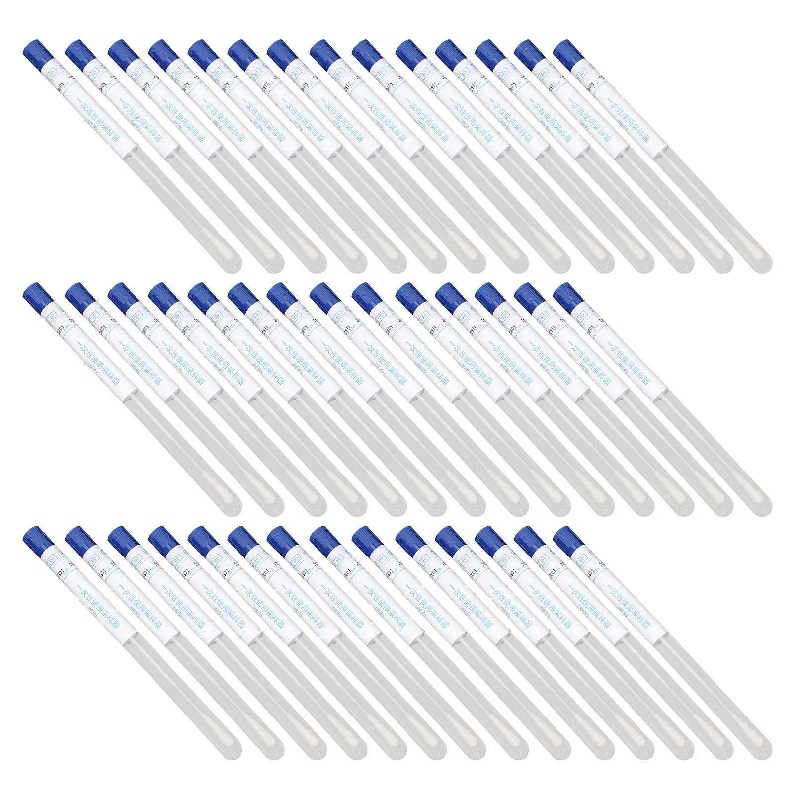 

50 set Flocking Nasopharyngeal Swabs Disposable Sampling Swab Hospital Testing Supply Nose Specimen Cotton Swabs