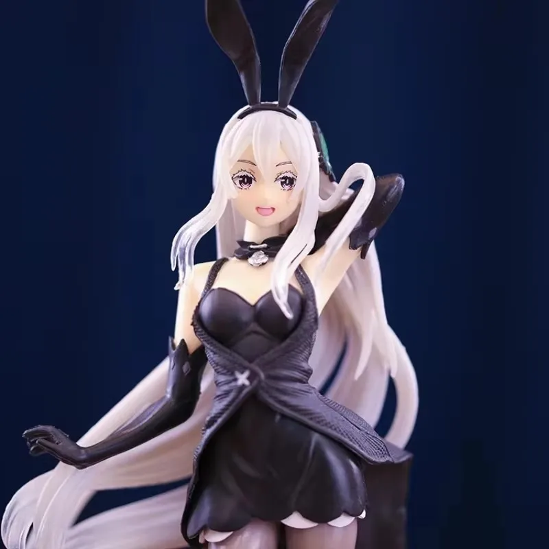 

21 см аниме Re Zero Starting Life in Another World From Zero Echidna Bunny Girl, экшн-фигурка, модель куклы, игрушки, подарок на день рождения
