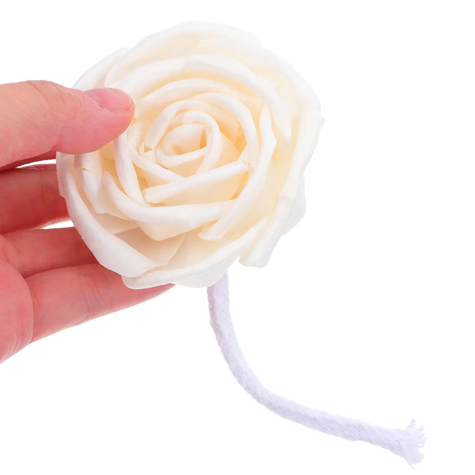 

Fragrance Diffuser Replacement Refill Bendable Cotton Rope Flower Small Oil Diffuser Bathroom Hotel Essential Oil Scented