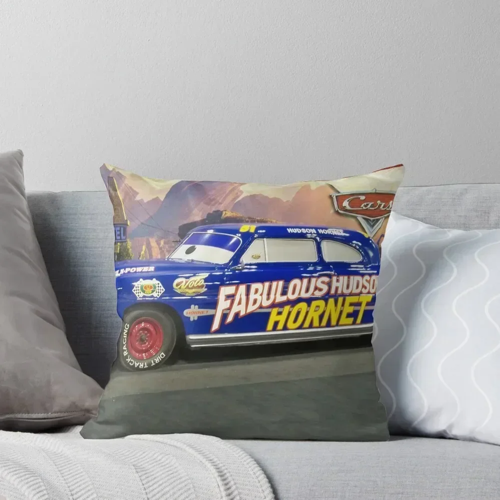 Fabulous HUDSON Hornet ~ From the movie CARS! Throw Pillow Throw Pillow Covers Pillow Decor Cusions Cover