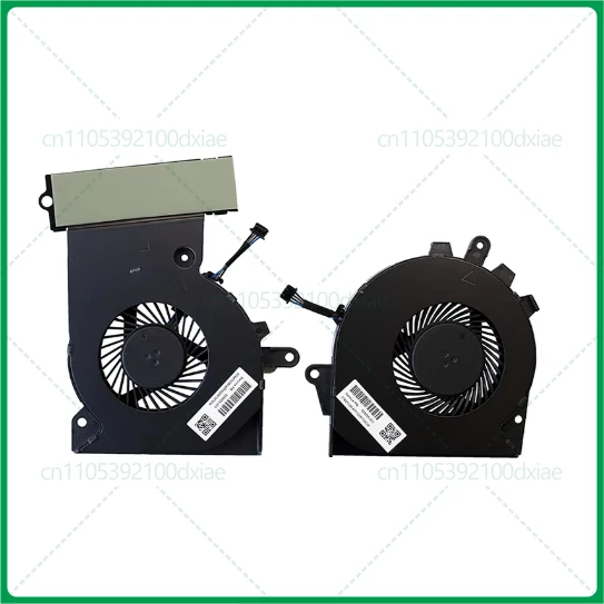 

For HP Shadow Elf 3 fan 3Pro TPN-Q194 15-CE GPU CPU fan 929456-001 & 929455-001 DC5V 0.50A Four Lines Cooling Fan