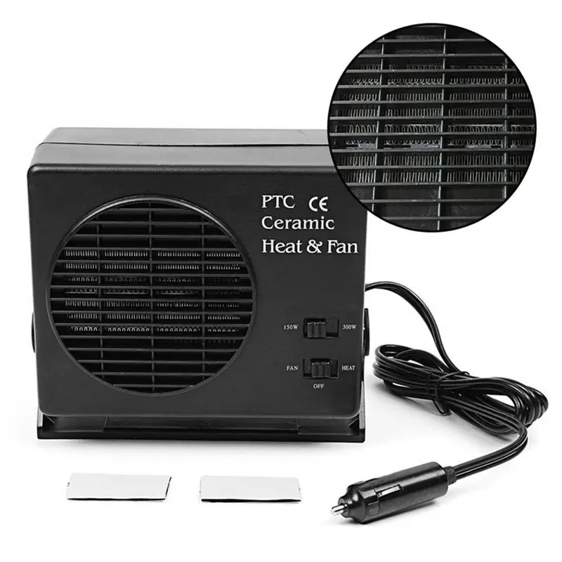 

Universal DC12V Electric Car SUV Vehicles 2 in 1 Portable Ceramic Heating Cooling Dryer Warmer Fan Demister Defroster 150/300W