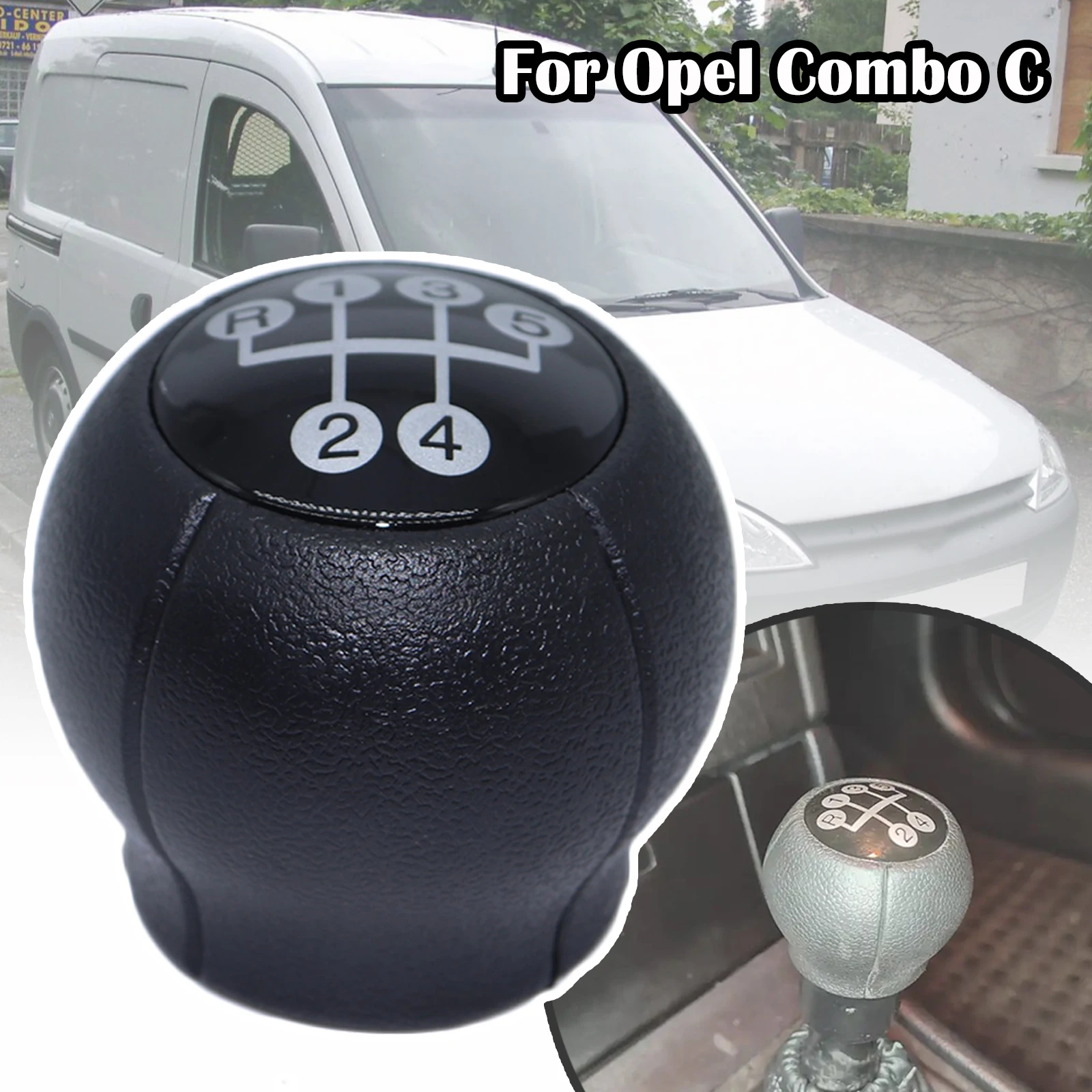 

Manual Gearstick Gear Shift Knob 5Speed +R Lever Pen Handball Replacement Parts For Vauxhall/Opel Combo C 2002 - 2010 2011 2012