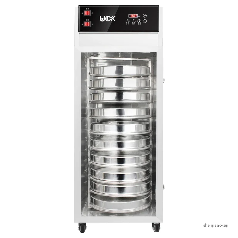 

10-layers Food Dehydrator Stainless Steel Commercial Fruit Vegetable Dryer for Tea/Grains/seafood/herb Ect. Drying Machine 220v