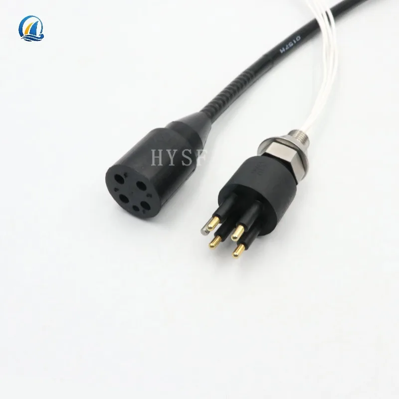 

Subconn Underwater Connector BH4 Core Male Female Pair Connector, Seawater Compatible Cable Waterproof Plug