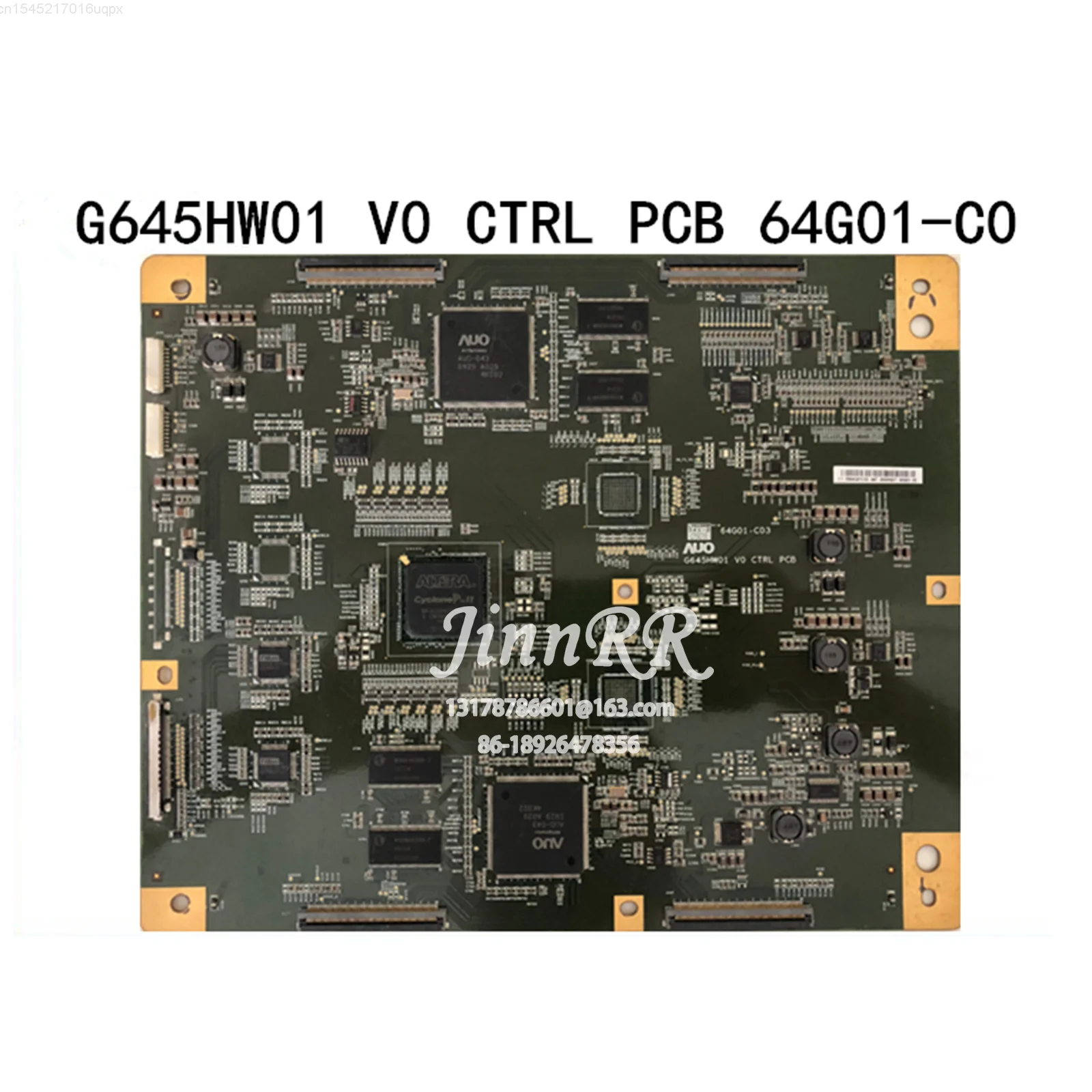 

64G01-C03 Original logic board For G645HW01 V0 CTRL PCB 64G01-C03 Logic board Strict test quality assurance 64G01 C03