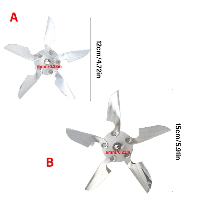 Secador hoja con ventilador hierro, ventilador Universal Motor potencia, reemplazo hoja 5