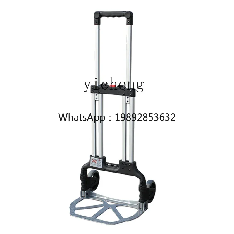 

AA hand-pulled cart folding portable pull cargo load king trolley pull cargo trailer