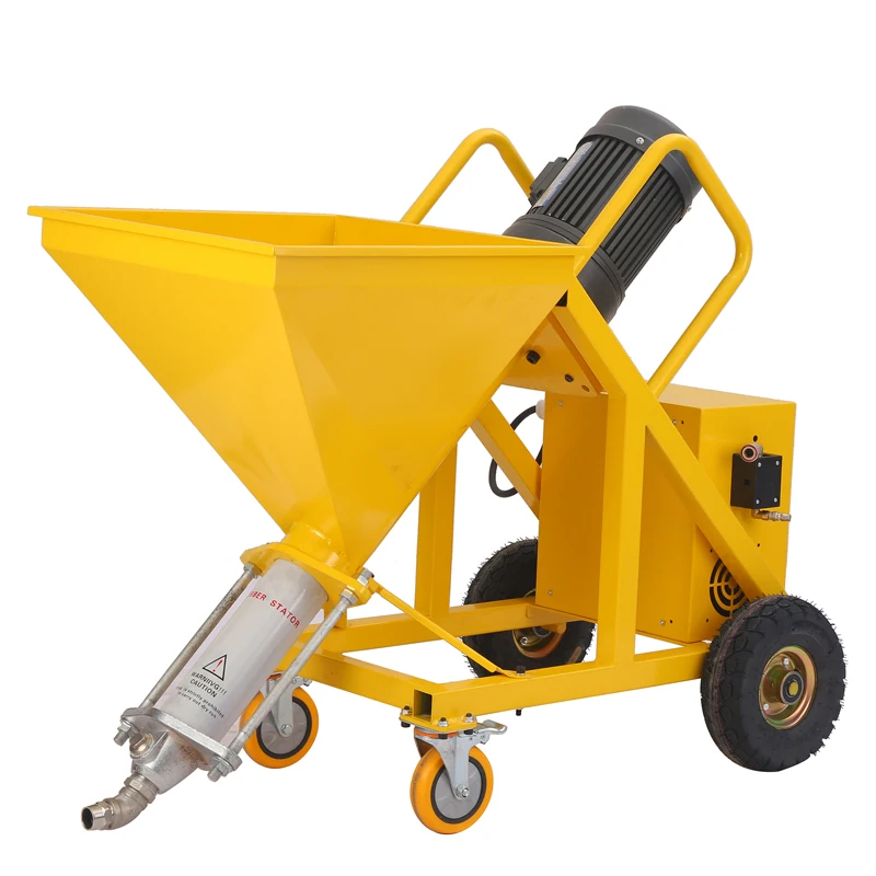 Gold Seller Professional 380V Electric Spraying Machine Multi-Functional High-Pressure Fireproof Coating Mortar for Real Sto