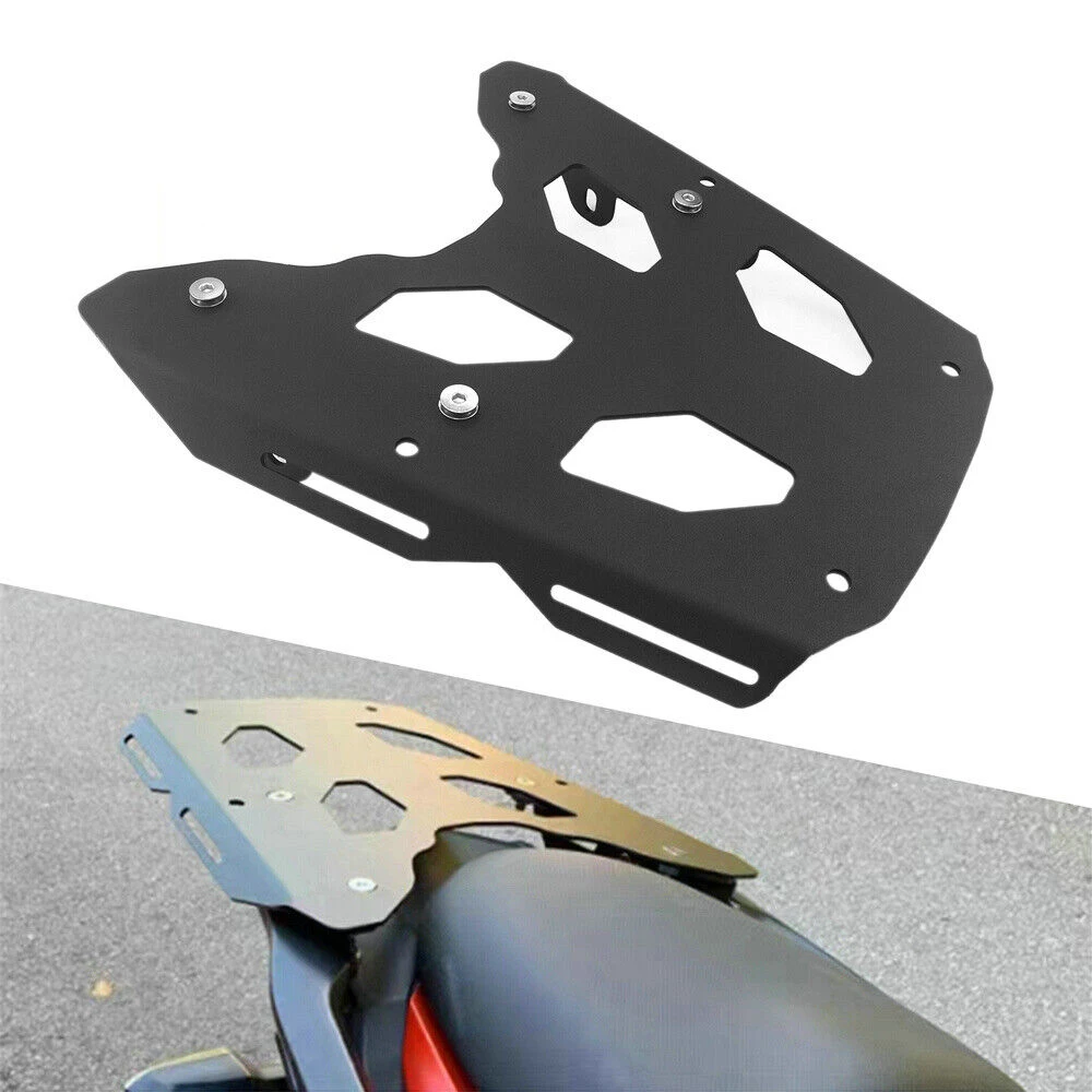 

Black Rear Top Case Carrier Luggage Rack for Kawasaki KLE650 Versys 650 2015-2020