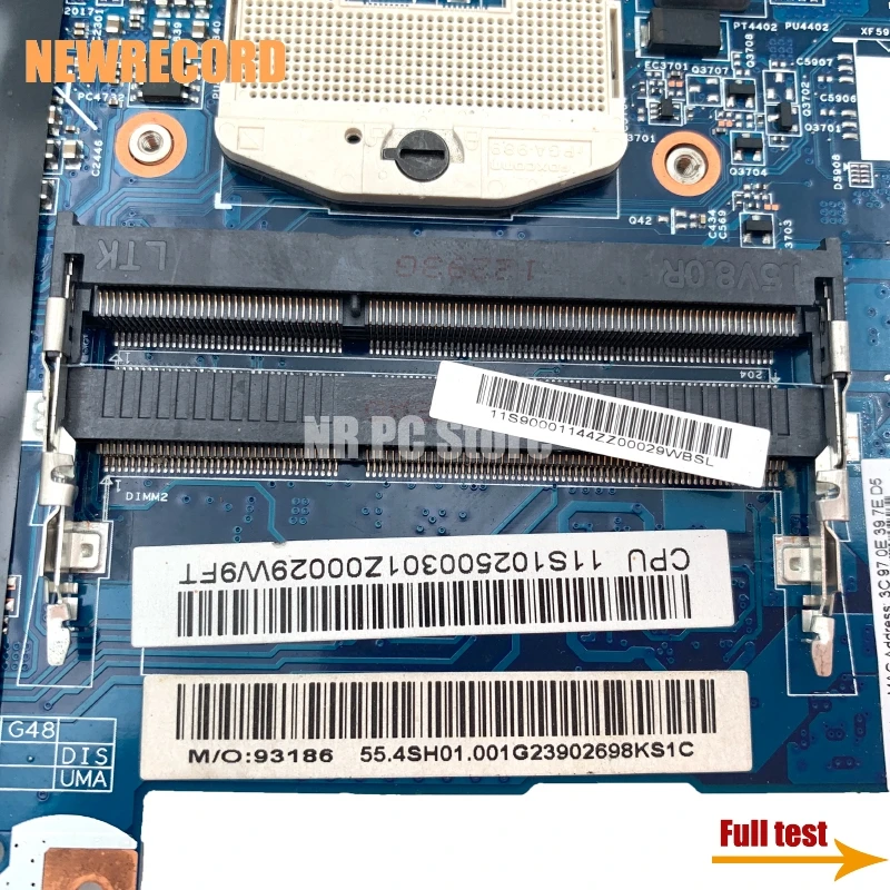 Imagem -05 - Placa-mãe Portátil para Lenovo G580 Cpu Mainboard Suporte i3 i5 i7 48.4sg15.011 48.4sg16.011 Lg4858 Hm76 48.4sg15