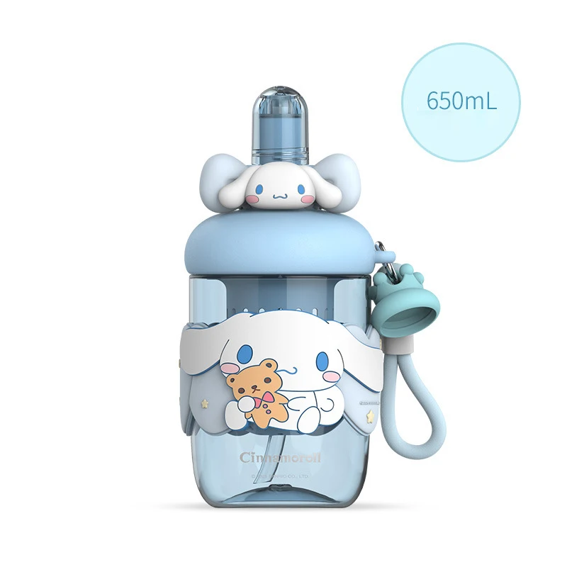 

Children'S Water Cup Straw Cup Cartoon Women Casual Cup With Tea Summer Cute Student Kettle 650ml