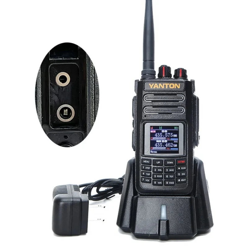 YANTON-T-680UV Air Dual Band Walkie Talkie, UHF Rádio de Comunicação VHF, Handy Dispositivos Sem Fio, Cb Rádio Bidirecional, 12W