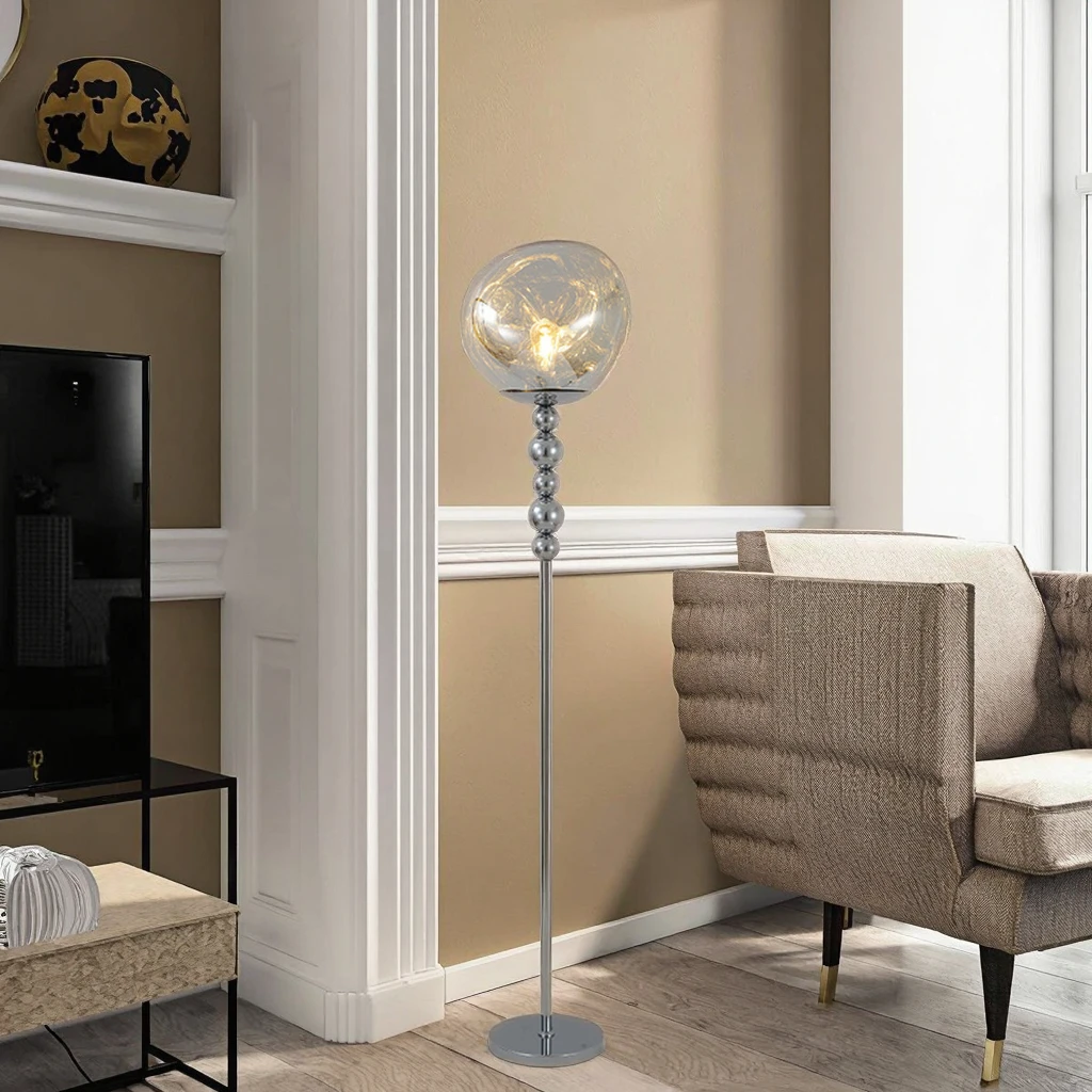 Luxury post-modern designer living room study floor lamp & bedside simple vertical lava lamp sofa & atmosphere