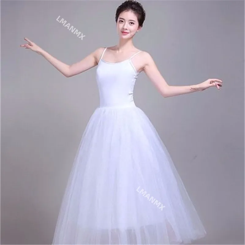 New Long Adult Children Ballet Tutu Dress Party Practice Skirts Clothes Fashion Dance Costumes