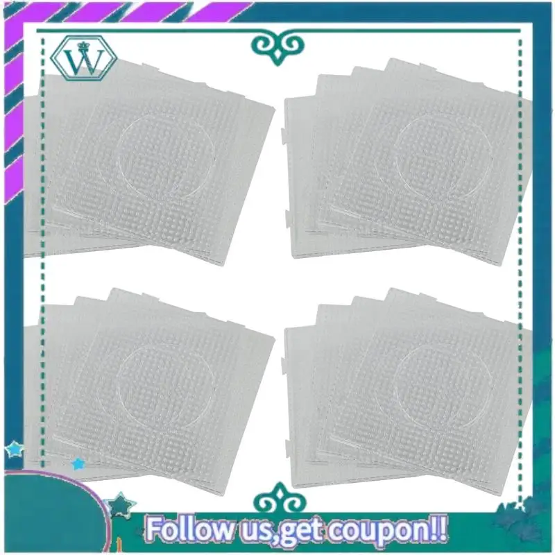 

A75Q-16Pcs ABC Clear 145X145mm Square Large Pegboards Board For Hama Fuse Perler Bead