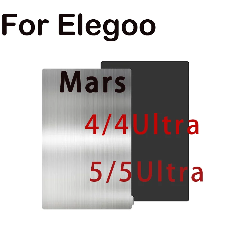 

ENERGETIC Flex Build Plate 160x96mm for Elegoo Mars 5/Mars 5 Ultra /Mars 4/Mars 4 Ultra Magnetic Resin Steel Sheet