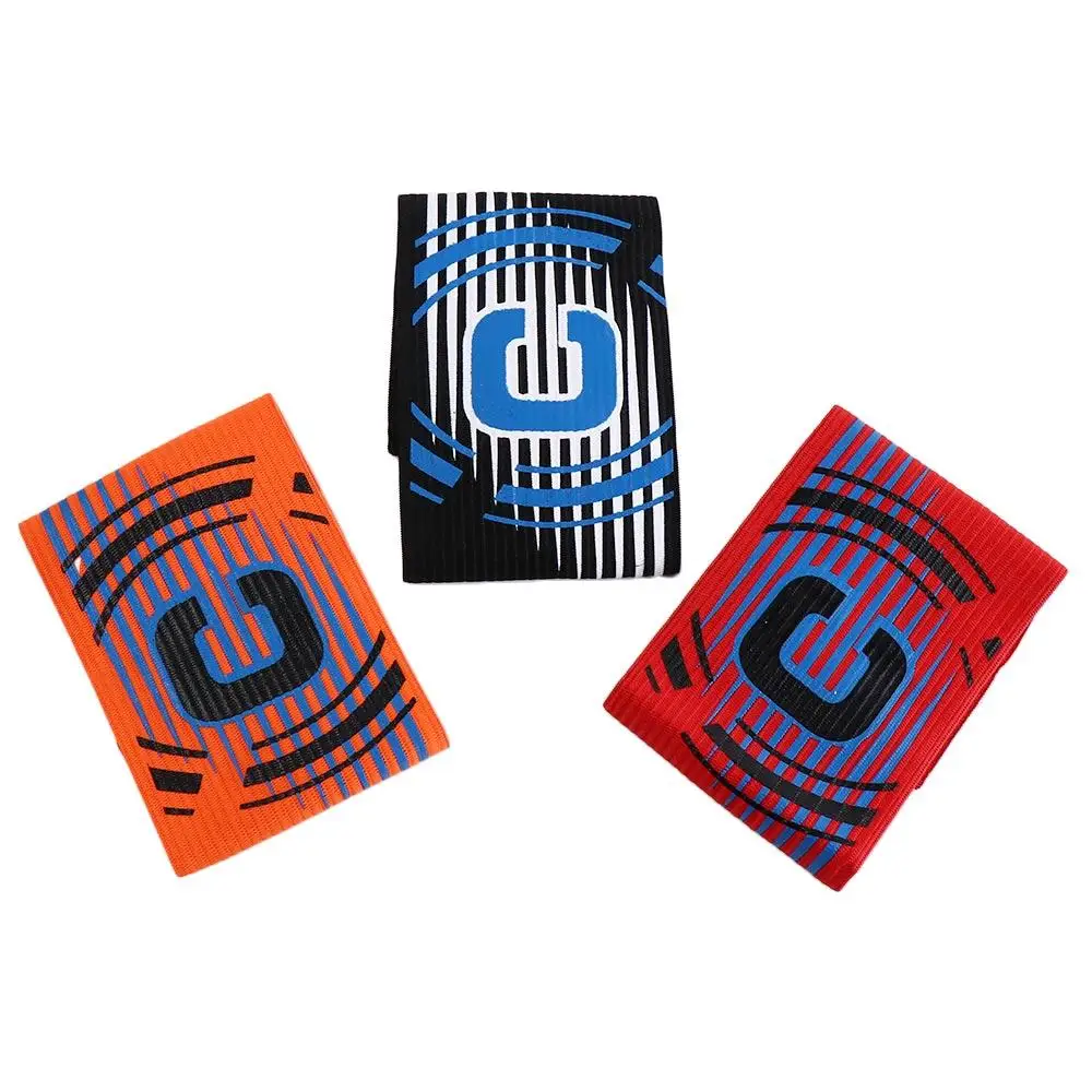 Adjustable Football Captain Arm Band Professional Nylon Leader Arm Band Prevent Falling Multiple Colors Captain Group Arm Band