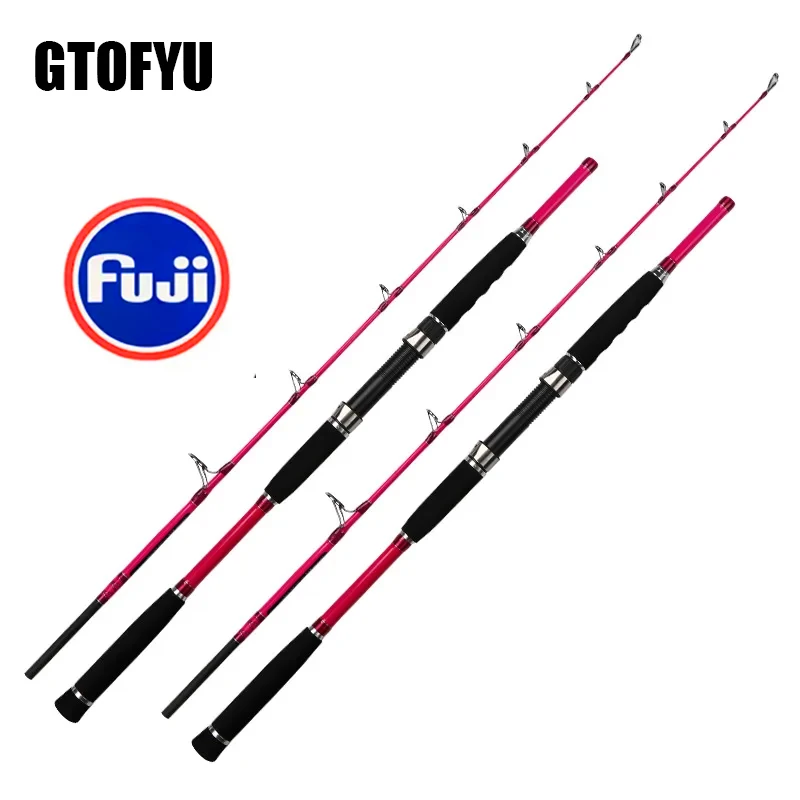 

Superhard Slow Jigging Rod 1.7M PE 4-8 Lure Weight 80-120G 13kgs Max Fishing Shipping Boat Rod Ocean Deep Sea Fishing Rod