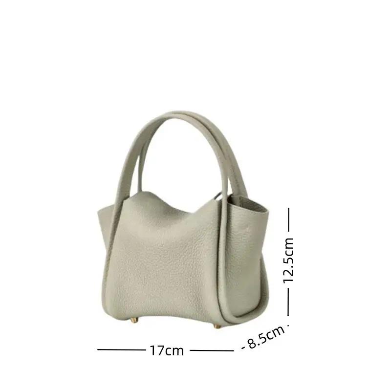 UKF Luxury Bucket Designer Crossbody Shoulder Underarm Bags For Women New Fashion Solid Color Travel Female Mini Handbag Bolsa