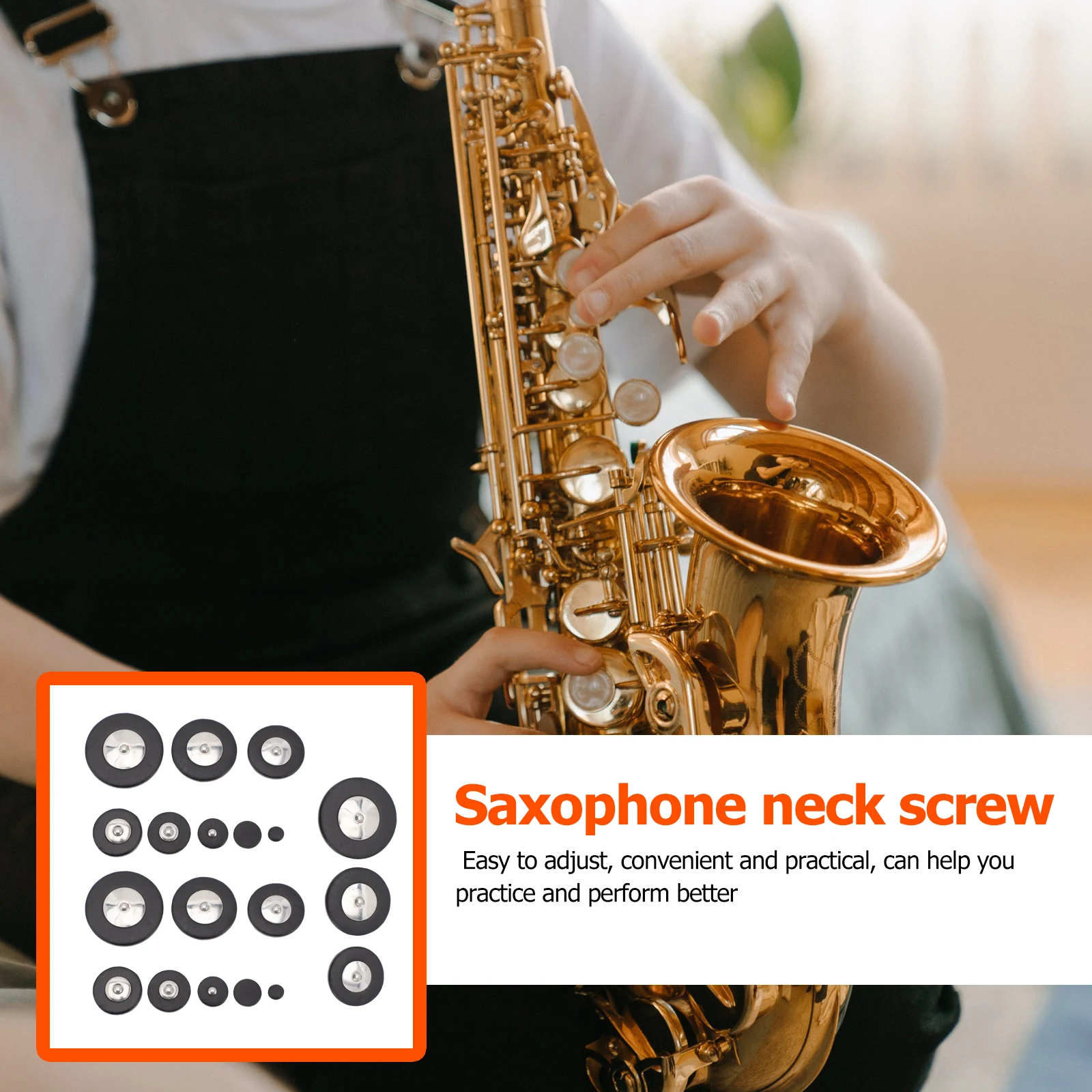 

Saxophone Pads Cushion Sound Hole Gasket Musical Instrument Accessories Rubber Mats