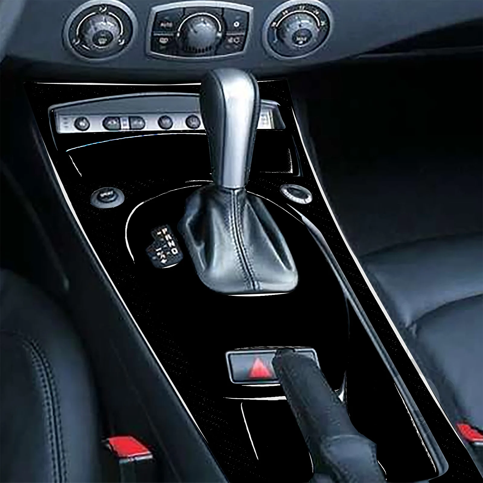 For BMW Z4 E85 E86 2003-2008 Piano Black Central Control Gear Shift Ashtray Frame Panel Cover Car Accessories Decoration Sticker - view 4