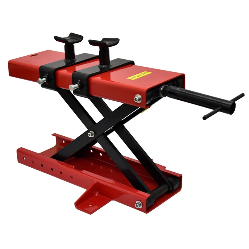 500KG gru di sollevamento a forbice gru di sollevamento moto riparazione Stand centro forbice sollevatore officina banco strumento di sollevamento (450*150mm)