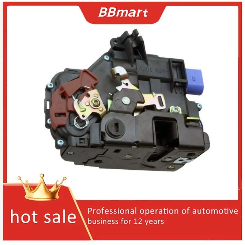 

3D4839015L BBmart Rear Door Lock (Left Right) fo VW Seat Skoda 2002-2016Phantom (High-end models without electric suction)