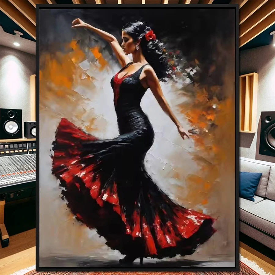 Diamond Painting Kit New Beautiful and Elegant Dance, Women Embroidery Mosaic 5D Full Drill Diamond Cross Stitch Home Decor