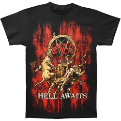 Slayer Men'S Hell Awaits Blood T Shirt Black