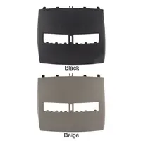 Cubierta de Panel de instrumentos de acabado de coche, carcasa de Panel de salpicadero delantero, salida de ventilación de aire acondicionado antideslizante para Nissan Tiida 2005-2011