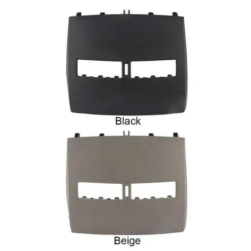 Cubierta de Panel de instrumentos de acabado de coche, carcasa de Panel de salpicadero delantero, salida de ventilación de aire acondicionado antideslizante para Nissan Tiida 2005-2011