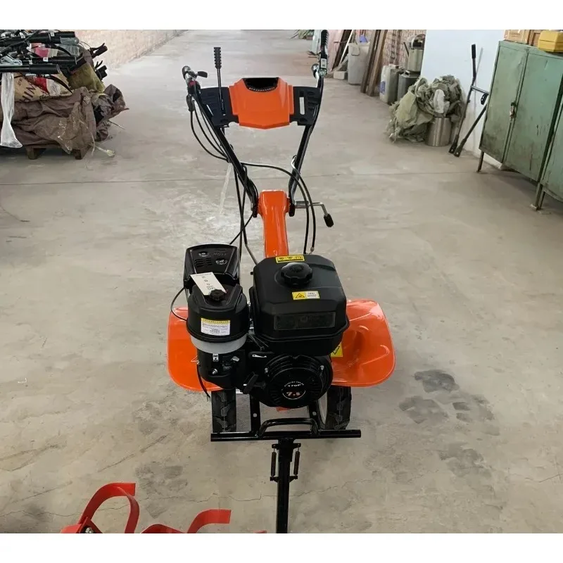【Best-selling】Big Power Tiller Cultivators 173 Engine Farm Mini Tiller Rotavator Cultivator